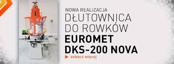EUROMET DKS-200 NOVA - dłutownica do rowków